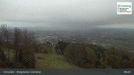 Archiv Foto Webcam Gmunden: Grünberger Seilbahn 08:00