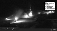 Archived image Webcam Annaberg-Lungötz: Dachstein West - Donnerkogelbahn 00:00