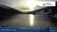 Archived image Webcam Davos Klosters: Lake Davos 14:00