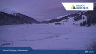 Archived image Webcam Davos Klosters: Lake Davos 06:00