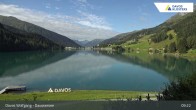 Archived image Webcam Davos Klosters: Lake Davos 08:00