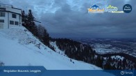 Archiv Foto Webcam Blick von der Brauneck Bergstation 07:00