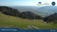 Archiv Foto Webcam Blick von der Brauneck Bergstation 07:00