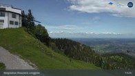 Archiv Foto Webcam Blick von der Brauneck Bergstation 12:00