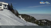Archiv Foto Webcam Blick von der Brauneck Bergstation 10:00