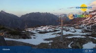 Archiv Foto Webcam Klösterle - Bergstation Riedkopf 20:00