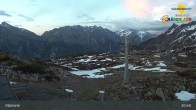 Archiv Foto Webcam Klösterle - Bergstation Riedkopf 04:00