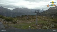 Archiv Foto Webcam Klösterle - Bergstation Riedkopf 08:00