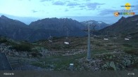 Archiv Foto Webcam Klösterle - Bergstation Riedkopf 02:00