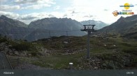 Archiv Foto Webcam Klösterle - Bergstation Riedkopf 08:00