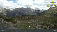 Archiv Foto Webcam Klösterle - Bergstation Riedkopf 12:00