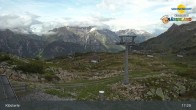 Archiv Foto Webcam Klösterle - Bergstation Riedkopf 16:00