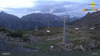 Archiv Foto Webcam Klösterle - Bergstation Riedkopf 02:00