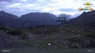 Archiv Foto Webcam Klösterle - Bergstation Riedkopf 04:00