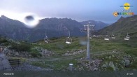 Archiv Foto Webcam Klösterle - Bergstation Riedkopf 02:00