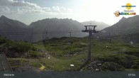 Archiv Foto Webcam Klösterle - Bergstation Riedkopf 07:00