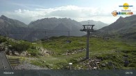 Archiv Foto Webcam Klösterle - Bergstation Riedkopf 08:00