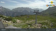 Archiv Foto Webcam Klösterle - Bergstation Riedkopf 10:00