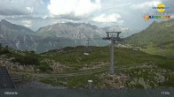 Archiv Foto Webcam Klösterle - Bergstation Riedkopf 16:00