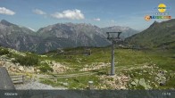 Archiv Foto Webcam Klösterle - Bergstation Riedkopf 12:00