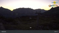Archiv Foto Webcam Klösterle - Bergstation Riedkopf 04:00