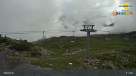 Archiv Foto Webcam Klösterle - Bergstation Riedkopf 10:00