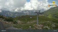 Archiv Foto Webcam Klösterle - Bergstation Riedkopf 14:00