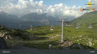 Archiv Foto Webcam Klösterle - Bergstation Riedkopf 18:00