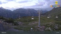 Archiv Foto Webcam Klösterle - Bergstation Riedkopf 02:00