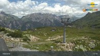 Archiv Foto Webcam Klösterle - Bergstation Riedkopf 12:00