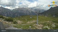 Archiv Foto Webcam Klösterle - Bergstation Riedkopf 14:00