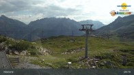 Archiv Foto Webcam Klösterle - Bergstation Riedkopf 08:00