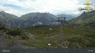 Archiv Foto Webcam Klösterle - Bergstation Riedkopf 10:00