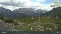 Archiv Foto Webcam Klösterle - Bergstation Riedkopf 14:00