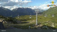 Archiv Foto Webcam Klösterle - Bergstation Riedkopf 18:00
