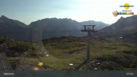 Archiv Foto Webcam Klösterle - Bergstation Riedkopf 07:00
