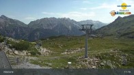 Archiv Foto Webcam Klösterle - Bergstation Riedkopf 10:00