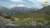 Archiv Foto Webcam Klösterle - Bergstation Riedkopf 12:00