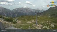 Archiv Foto Webcam Klösterle - Bergstation Riedkopf 14:00