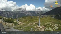 Archiv Foto Webcam Klösterle - Bergstation Riedkopf 14:00