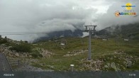 Archiv Foto Webcam Klösterle - Bergstation Riedkopf 12:00