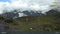 Archiv Foto Webcam Klösterle - Bergstation Riedkopf 12:00