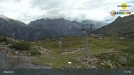Archiv Foto Webcam Klösterle - Bergstation Riedkopf 14:00