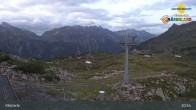Archiv Foto Webcam Klösterle - Bergstation Riedkopf 20:00