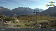 Archiv Foto Webcam Klösterle - Bergstation Riedkopf 08:00