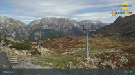 Archiv Foto Webcam Klösterle - Bergstation Riedkopf 12:00