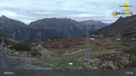 Archiv Foto Webcam Klösterle - Bergstation Riedkopf 04:00