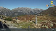 Archiv Foto Webcam Klösterle - Bergstation Riedkopf 14:00