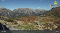 Archiv Foto Webcam Klösterle - Bergstation Riedkopf 14:00
