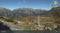 Archiv Foto Webcam Klösterle - Bergstation Riedkopf 14:00